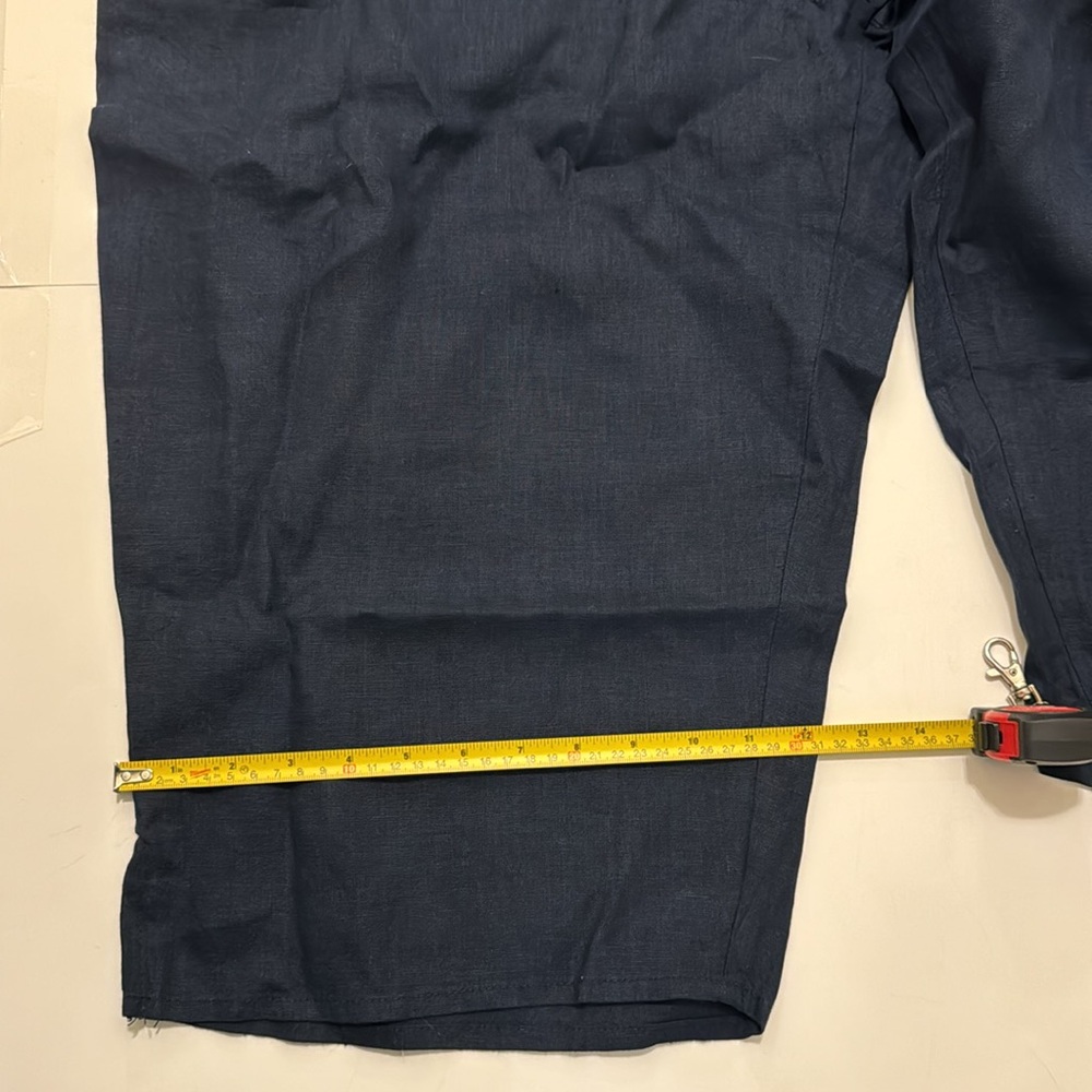 NWT FLAX Women linen crop Pants - Picture 7 of 7